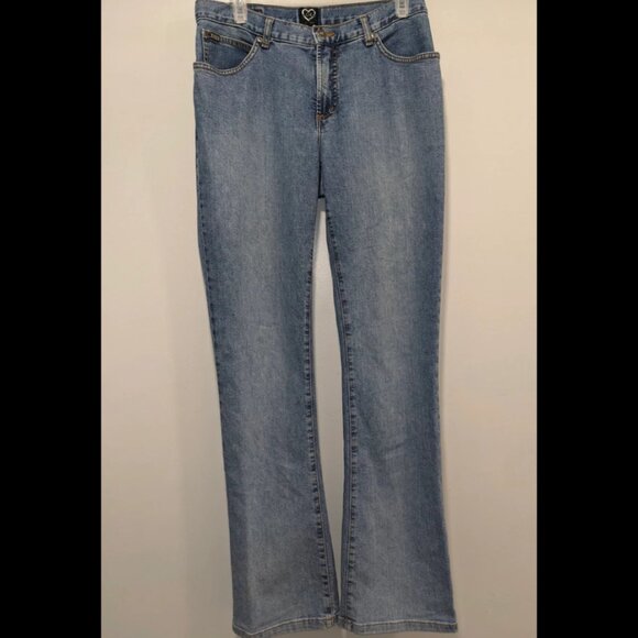 Women’s Blue Bootcut Jeans - Picture 1 of 5